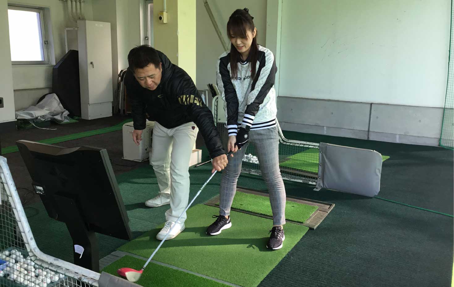 三菱ゴルフ教室