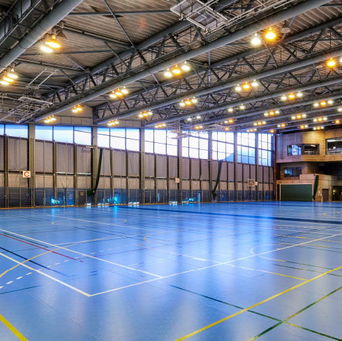 Indoor sports court