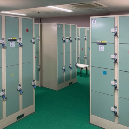 B1 main building School/group locker room