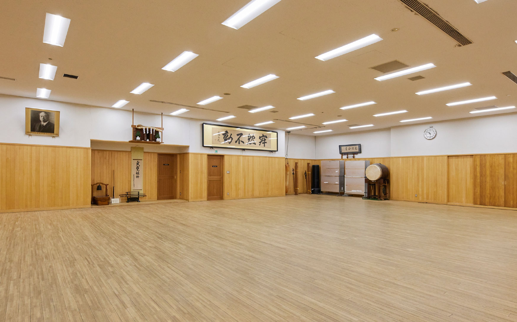 First floor dojo (wooden floor)